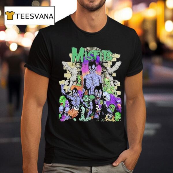 Misfits Earth A D Recolored T Shirt
