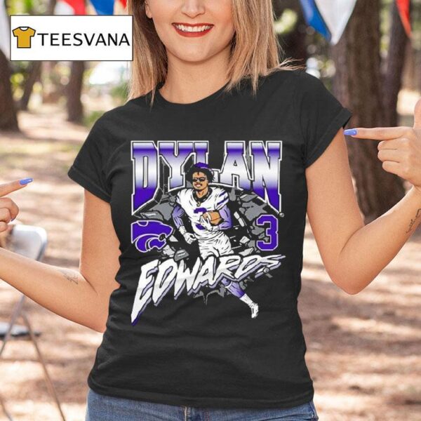 Mr Joe L Hall Jr Dylan Edwards Kansas State Wildcats T Shirt