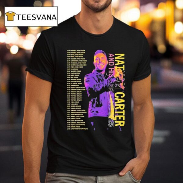 Nathan Carter Live With His Band Uk T Shirt