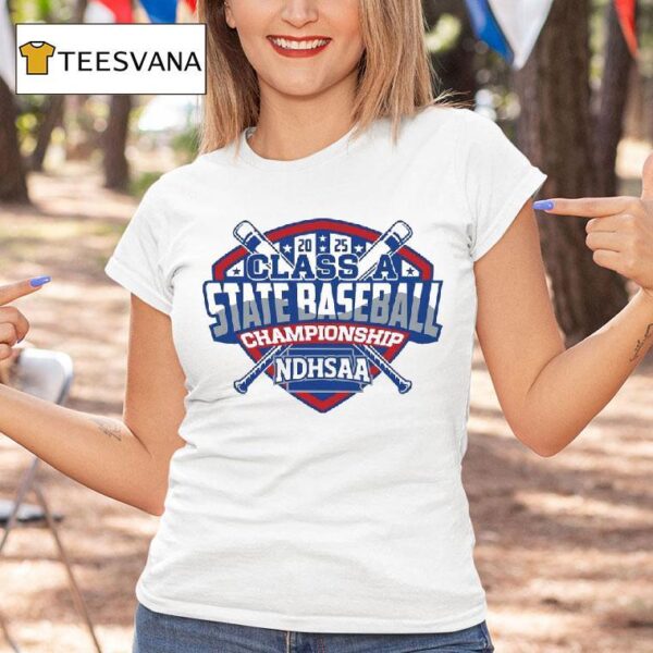 Ndhsaa Class A State Baseball Championship T Shirt