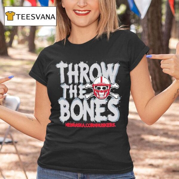 Nebraska Huskers Throw The Bones Hyper S T Shirt