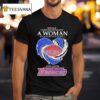 Never Underestimate A Woman Who Understands Football And Loves Boise State Broncos Heart Diamond T Shirt
