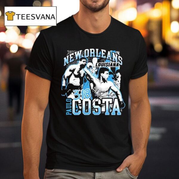 New Orleans Louisiana Paulo Costa T Shirt