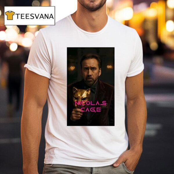 Nicolas Cage Vip Squid Game Usa T Shirt