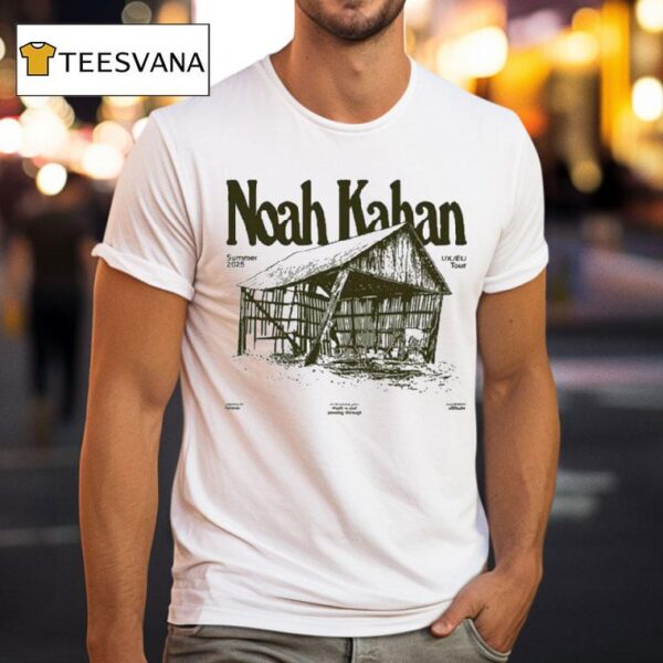 Noah Kahan Still Standing Eu And Uk Tour Summer T Shirt