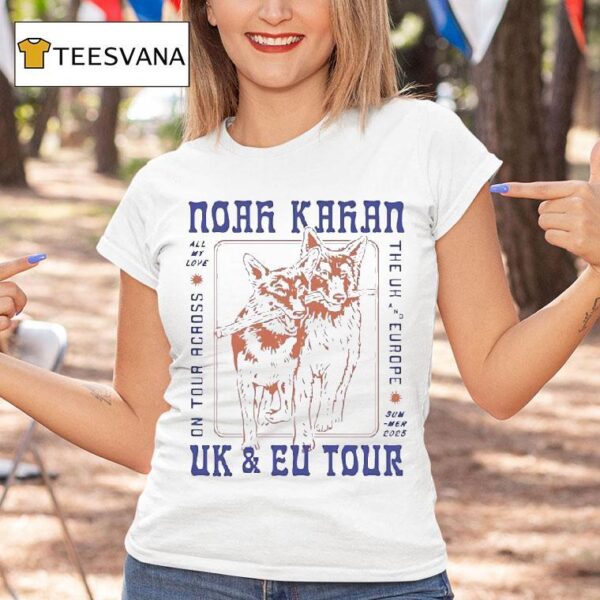 Noah Kahan Uk And Eu Tour T Shirt