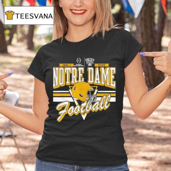 Notre Dame Fighting Irish Sugar Bowl Cfp Vintage T Shirt