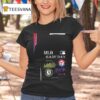 Oakland Athletics Vs Texas Rangers Mlb Gameday Schedule Skyline City T Shirt