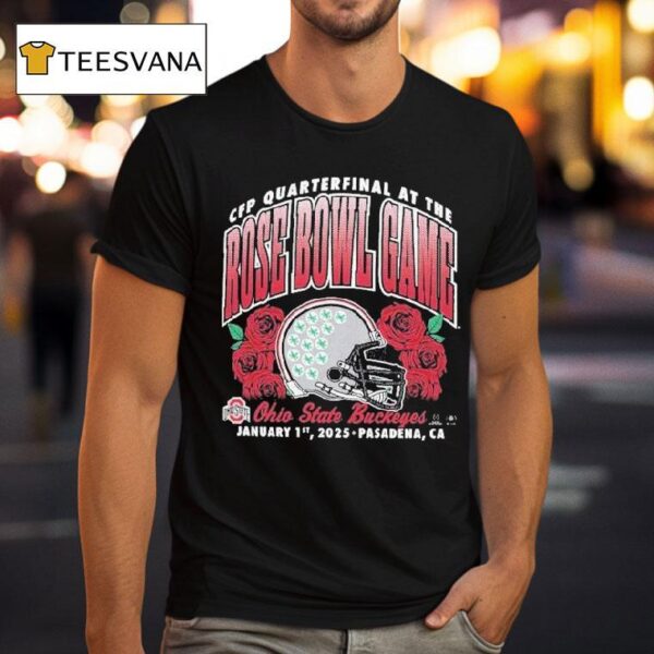 Ohio State Buckeyes College Football Playoff Rose Bowl Pasadena Ca T Shirt