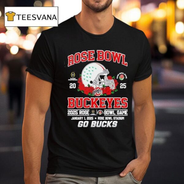 Ohio State Buckeyes Rose Bowl Game Go Bucks T Shirt