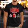 Ohio State Buckeyes University Football College Football Playoff First Round First Round Game Winner Helmet Ncaa Bowl Games T Shirt