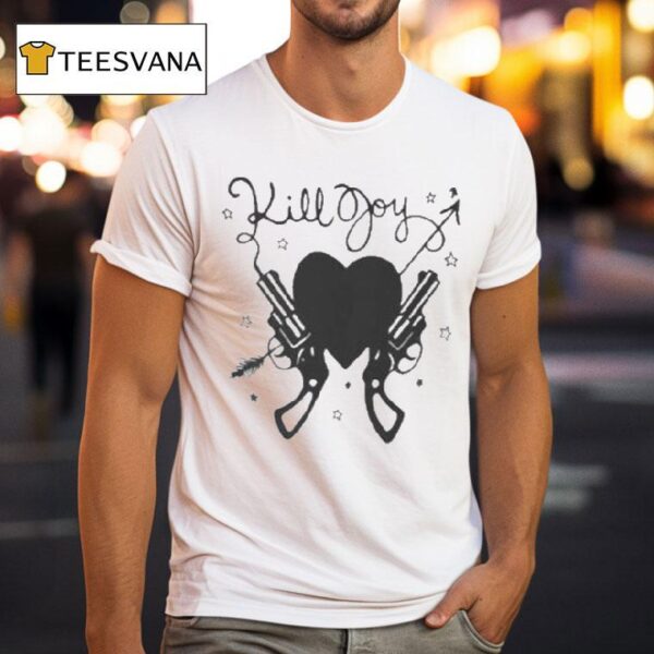 Olivia Rodrigo With Killjoy Hear T Shirt