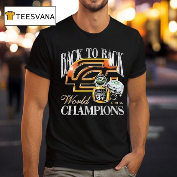 Optic Gaming Back To Back World Champions T Shirt