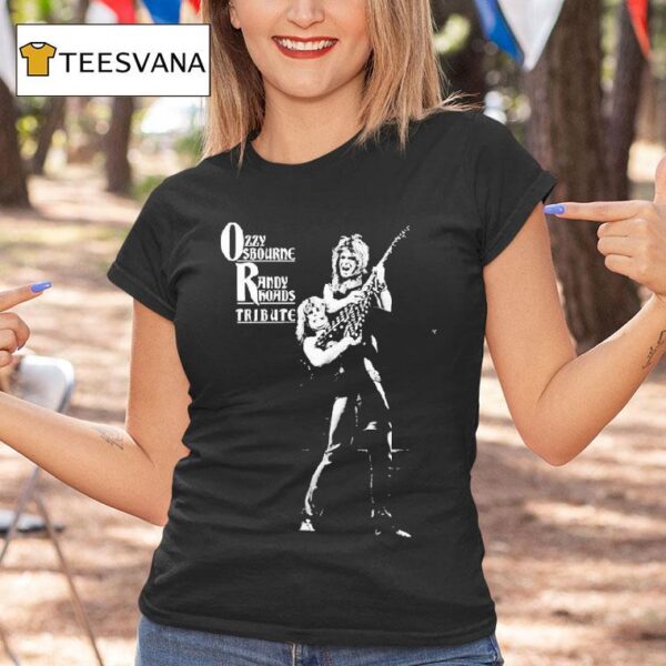 Ozzy Osbourne Randy Rhoads Tribute T Shirt