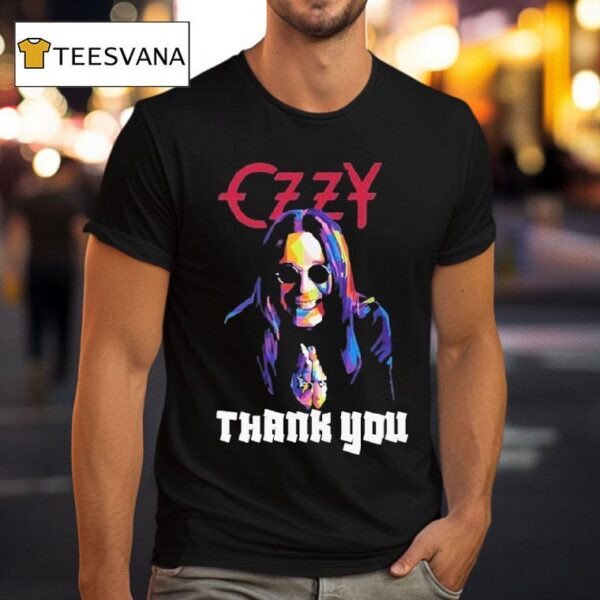 Ozzy Osbourne Thank You Rock Legend T Shirt