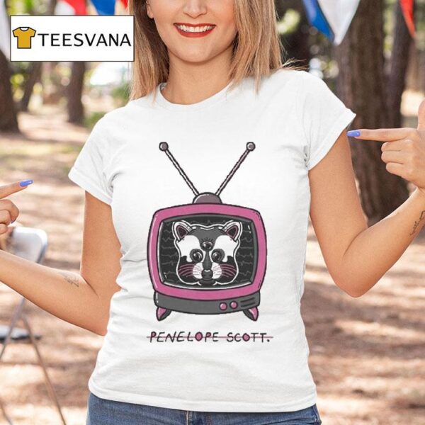 Penelope Scott Raccoon Tv Summer Tour T Shirt