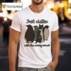 Penguins And Cat Just Chillin With The Wrong Crowd T Shirt
