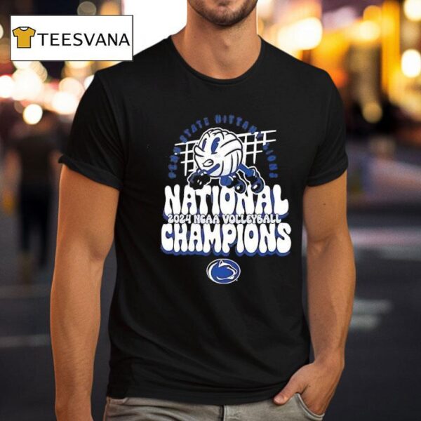 Penn State Nittany Lions Ncaa Women S Volleyball National Champions Dig Comfort Colors Two Sides T Shirt