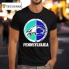 Pennsylvania Philadelphia Eagles Vs Penn State Nittany Lions Logo T Shirt