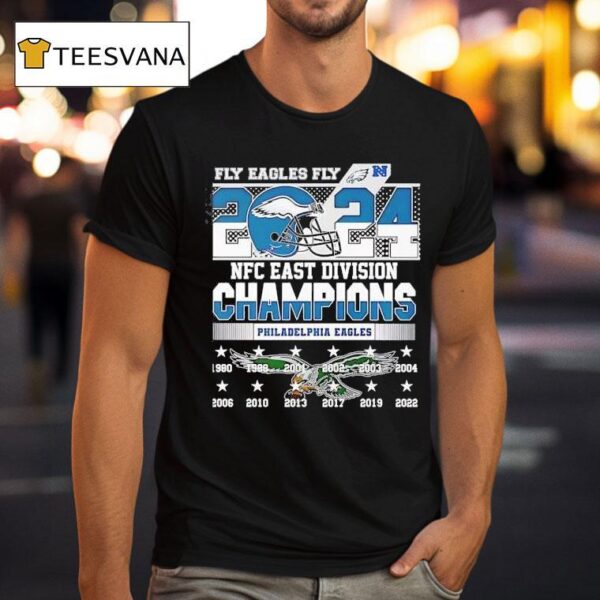 Philadelphia Eagles Fly Eagles Fly Nfc East Division Champions T Shirt
