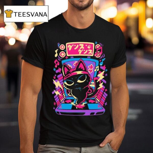 Pixel Eyebat Cat Cat Revolution T Shirt
