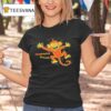 Playful Monkeying Around Color Graphic T Shirt
