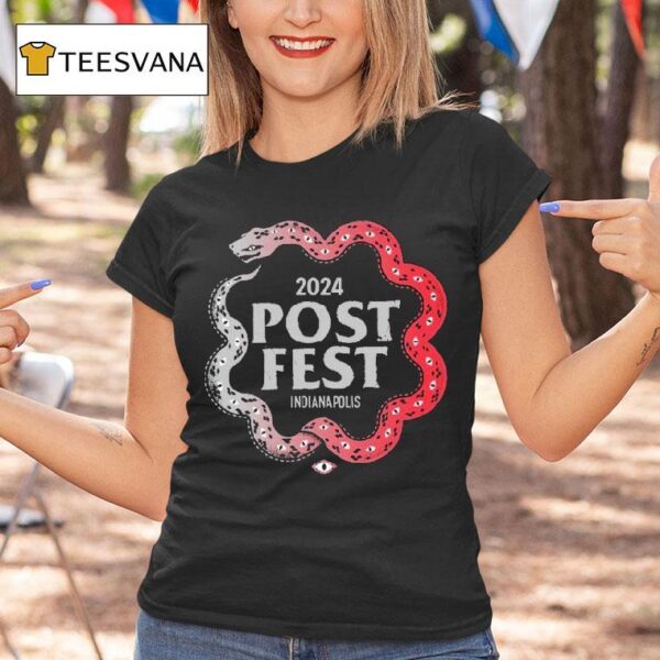 Post Festival Snake Logo Indianapolis T Shirt