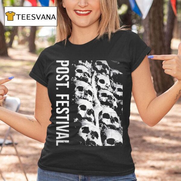 Post Festival Skulls T Shirt