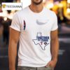 Pray For Texas Rangers Houston Texas Logo Map T Shirt