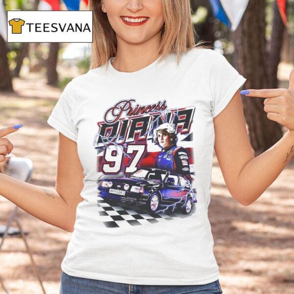 Princess Diana Racing Lightning T Shirt