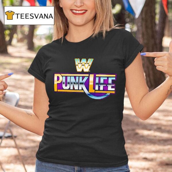 Punk Life Wrestling T Shirt