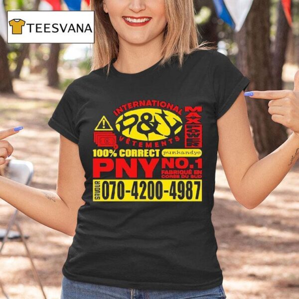Punkandyo International Vetements Max Power T Shirt