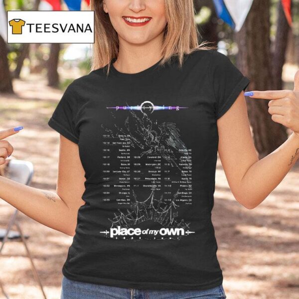Purity Ring Place Of My Own Tour Dates T Shirt