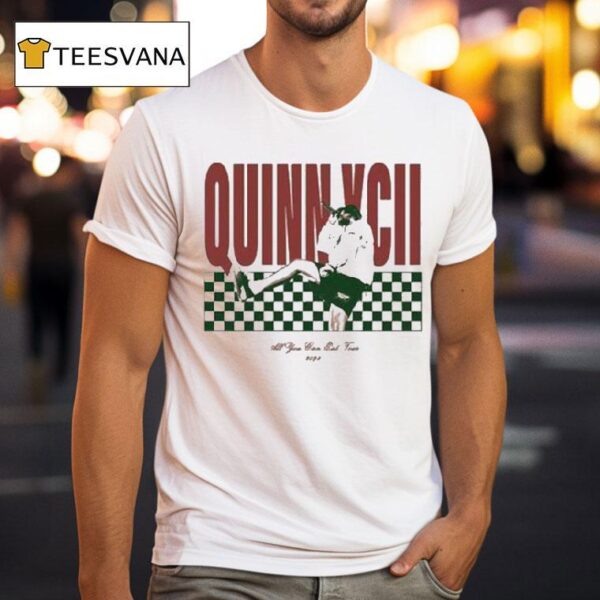 Quinn Xcii All You Can Eat Tour Checkered T Shirt
