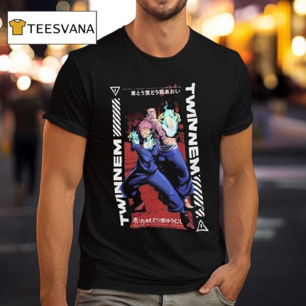 Rabsopetty Jujutsu Kaisen Ryomen Sukuna And Fushiguro Megumi Big Raga The Opp Stoppa T Shirt