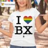 Regan Aliyah Wearing I Love Bx Pride T Shirt