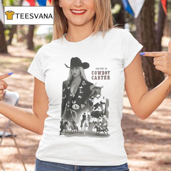 Revenge Is Cowboy Carr T Shirt