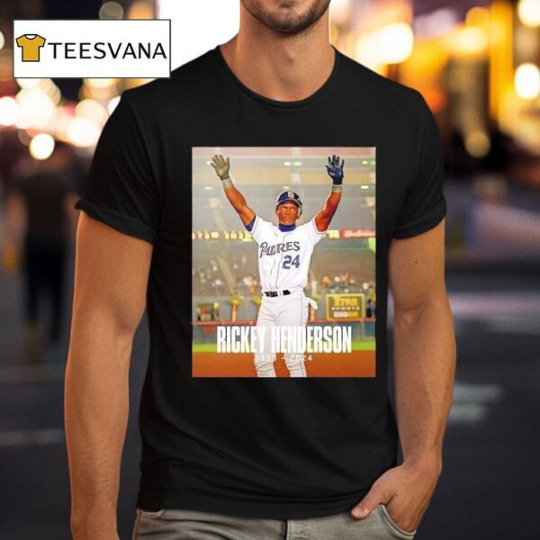 Rickey Henderson Thank You T Shirt