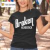 Riffs Beards Gear Broken Headstock T Shirt