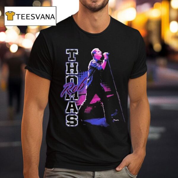 Rob Thomas Stage Glow Photo T Shirt