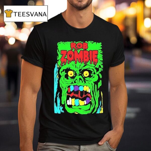 Rob Zombie Ugly Face Date T Shirt