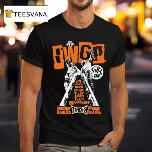 Robbie Eagles And Akio Fujita The Th Iwgp Junior T Shirt