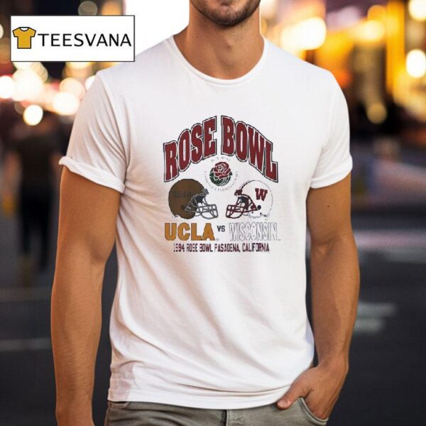Rose Bowl Ucla Bruins Vs Wisconsin Badgers Football Vintage T Shirt