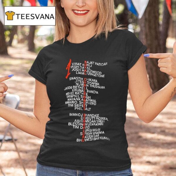 Royal Challengers Bengaluru T Shirt
