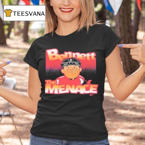 Sam Bennett The Menace Florida Panthers Hockey Chibi T Shirt