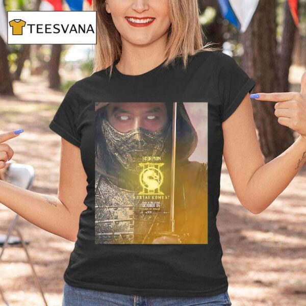 Scorpion Mortal Kombat Ii Movie T Shirt