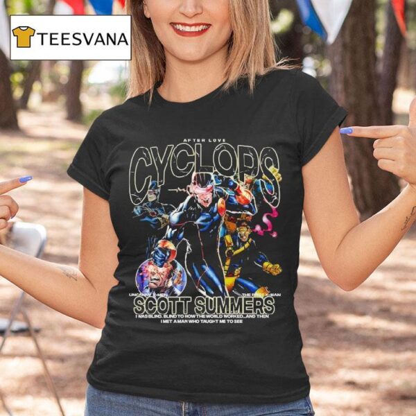 Scott Summers Cyclops Uncanny X Men The First X Man T Shirt