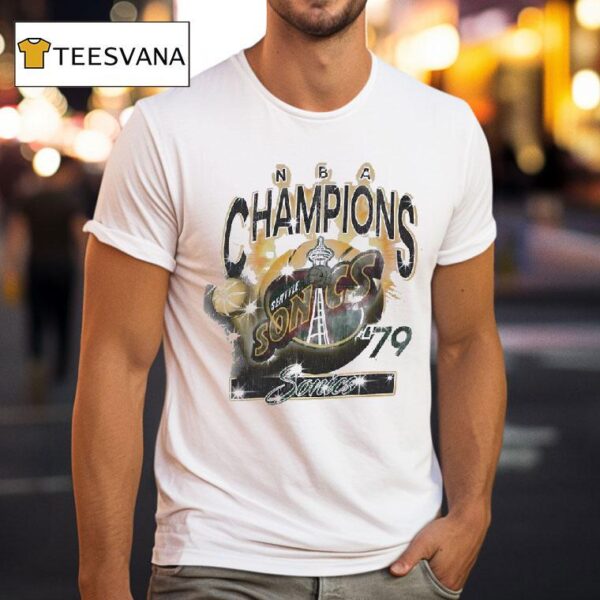 Seattle Supersoncs Nba Champions Vintage T Shirt