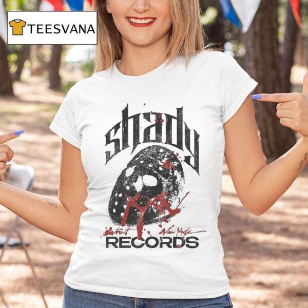 Shady Records Th Anniversary Mask T Shirt