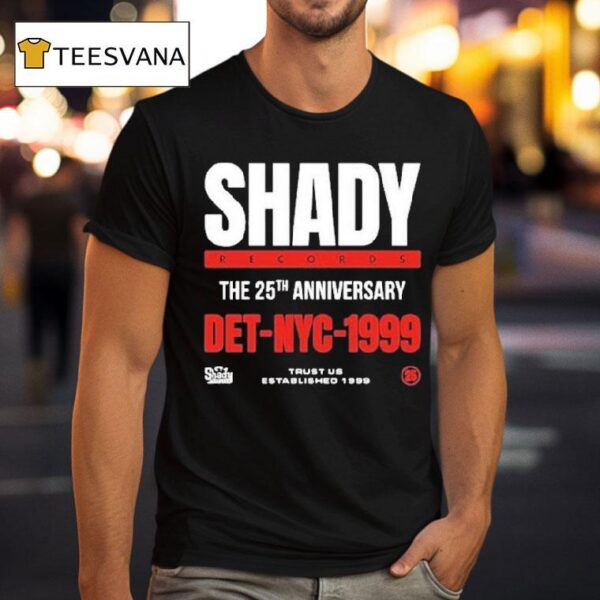 Shady Records The Th Anniversary Det Nyc Trust Us Est T Shirt